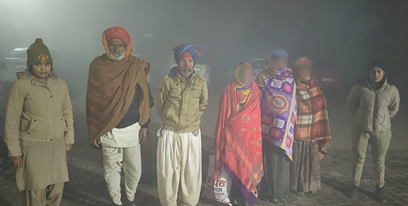 राजस्थान से यूपी पहुंचे गौवंश को कसाइयों को बेचने की कोशिश नाकाम, पांच गिरफ्तार | New India Times