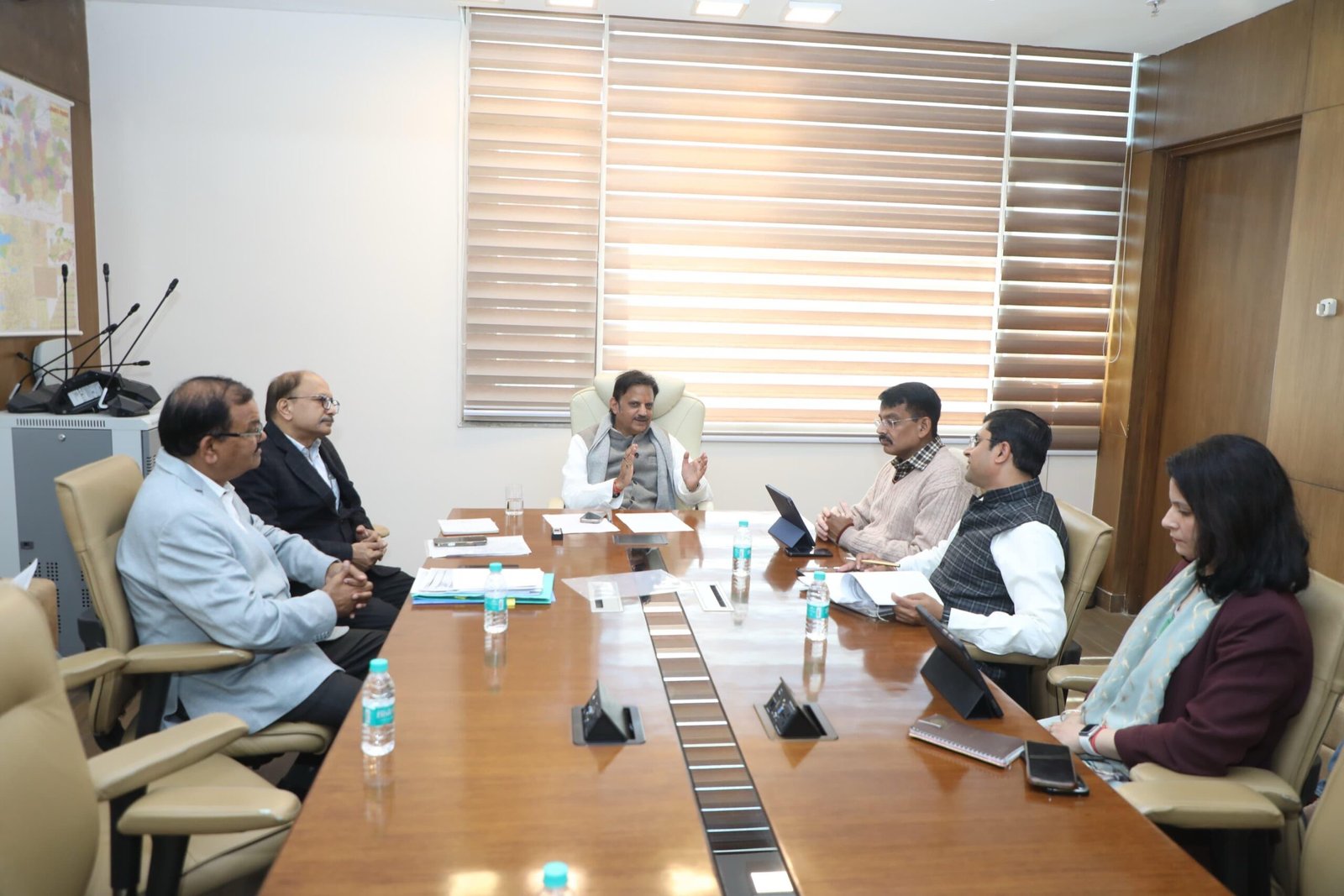 मैनपावर भर्ती की प्रक्रिया समय से करें पूर्ण: उप मुख्यमंत्री श्री शुक्ल | New India Times