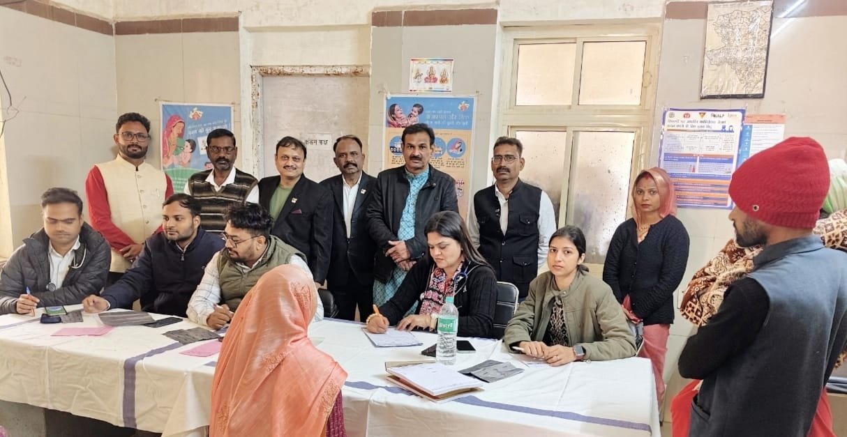 रोटरी रॉयल ने स्वास्थ्य शिविर लगाकर की नव वर्ष की शुरुआत, सैकड़ों लोगों का हुआ परीक्षण | New India Times