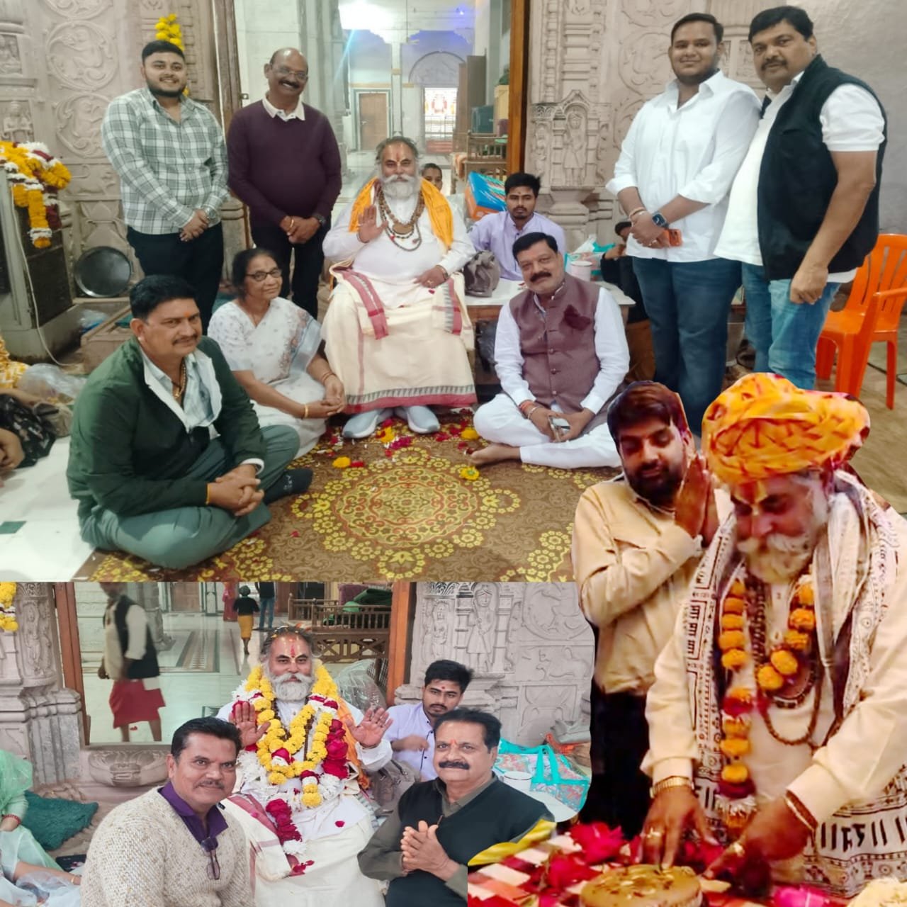 महंत दयारामदास महाराज का जन्मोत्सव धूमधाम से मनाया गया 1 महंत दयारामदास महाराज का जन्मोत्सव धूमधाम से मनाया गया | New India Times