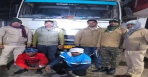 10 लाख से अधिक की विदेशी शराब बरामद, दो तस्कर गिरफ्तार,नवगछिया मद्यनिषेध पुलिस की बड़ी कार्रवाई