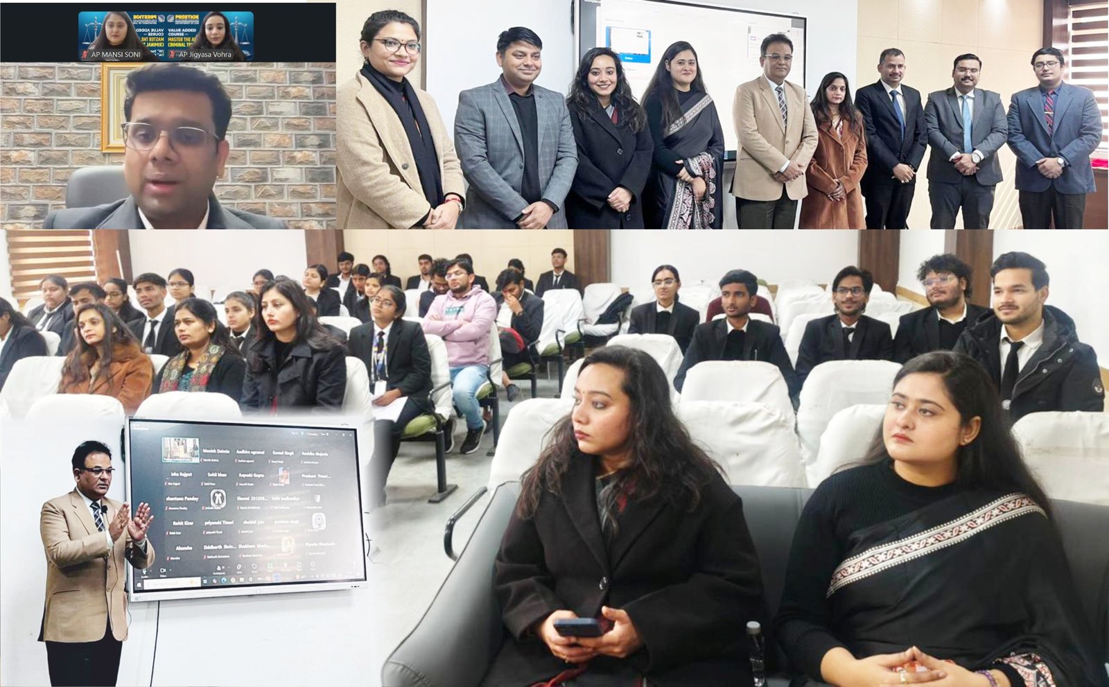 प्रेस्टीज विधि संस्थान में ‘क्रिमिनल ट्रायल लिटिगेशन’ वैल्यू ऐडेड कोर्स का शुभारंभ | New India Times