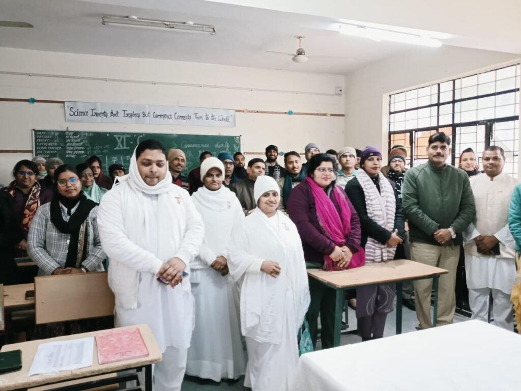 केंद्रीय विद्यालय महाराजपुर में राजयोग के माध्यम से तनावमुक्त जीवन पर एकदिवसीय कार्यशाला | New India Times