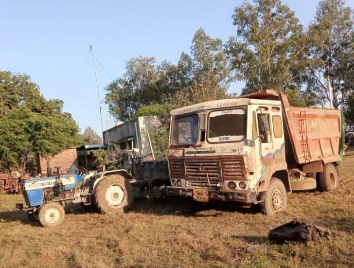 जिले में खनिज पदार्थों के अवैध उत्खनन पर लगातार कार्यवाही जारी | New India Times