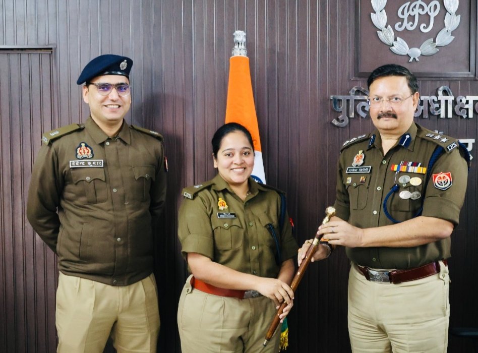 IGRS एवं मिशन शक्ति में उल्लेखनीय उपलब्धियों के लिए एसपी ग्रामीण सम्मानित | New India Times