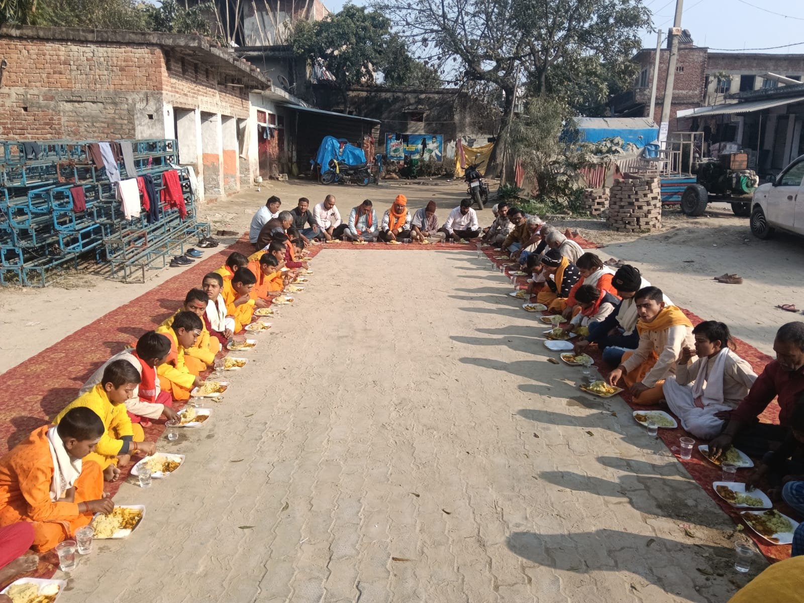 करहिया सघन में हिंदू समरसता भोज का आयोजन, सामाजिक एकता और सौहार्द का दिया गया संदेश | New India Times