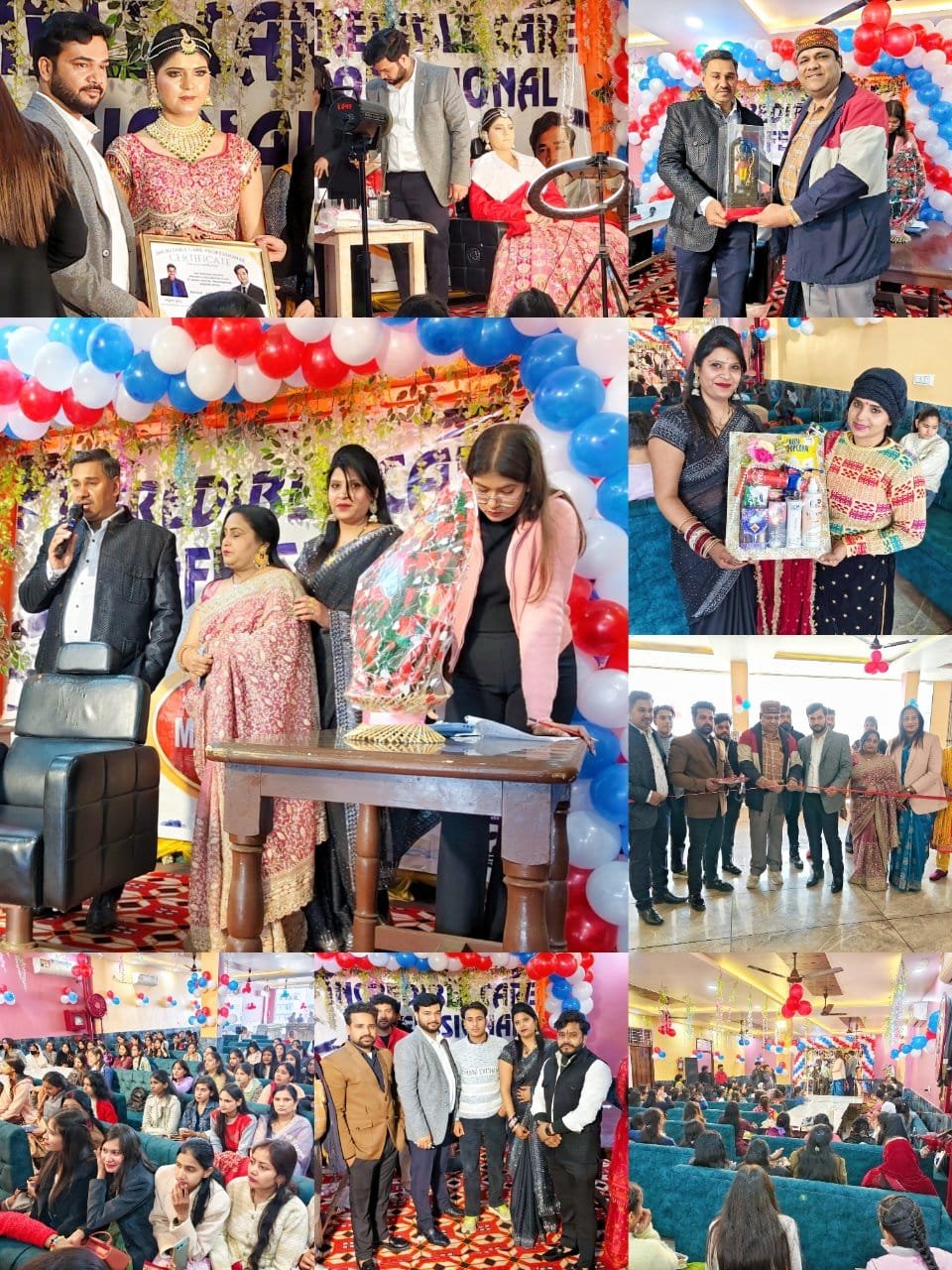 बड़ौत में इंक्रेडिबल केयर प्रोफेशनल द्वारा मास्टर मेकअप क्लास का भव्य आयोजन, सैकड़ों महिलाओं ने लिया प्रशिक्षण | New India Times