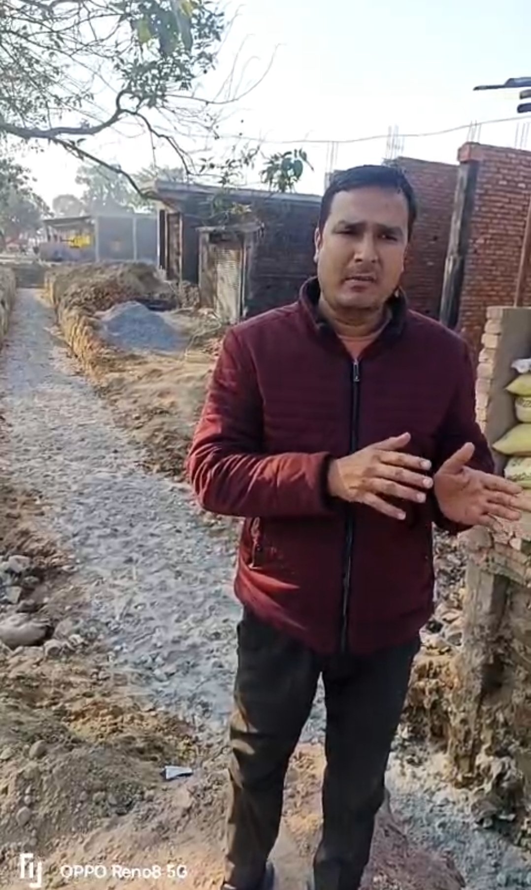 बिस्कोहर नगर पंचायत में घटिया नाला निर्माण पर उठे सवाल, विरोध के बावजूद कार्य जारी | New India Times