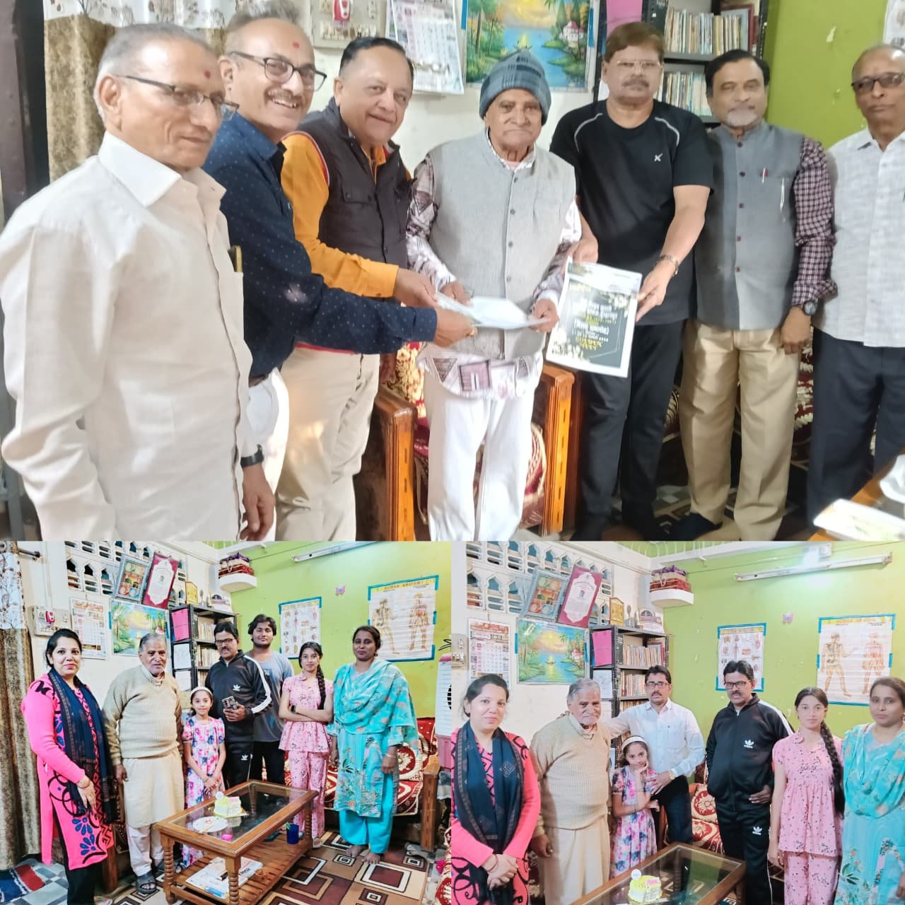 सैफी गोल्डन क़ादरिया साइंस कॉलेज के पूर्व छात्रों ने प्रोफेसर एजाज़ अंसारी को जन्मदिन पर दी शुभकामनाएं | New India Times