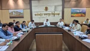 कलेक्टर की सख्ती, लक्ष्मी कंस्ट्रक्शन को सुधार कार्य पूरा करने निर्देश