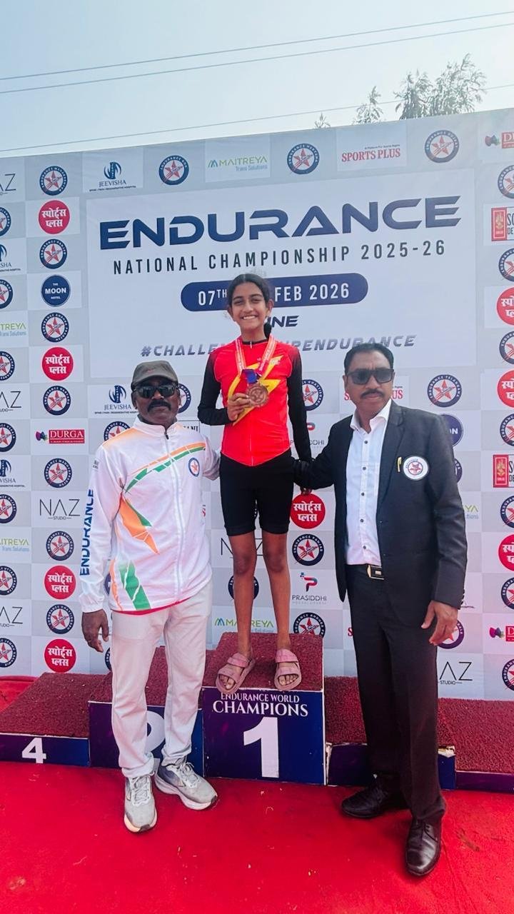 एंड्योरेंस नेशनल स्केटिंग चैंपियनशिप में छिंदवाड़ा की बेटी विधि रघुवंशी ने जीता कांस्य पदक | New India Times