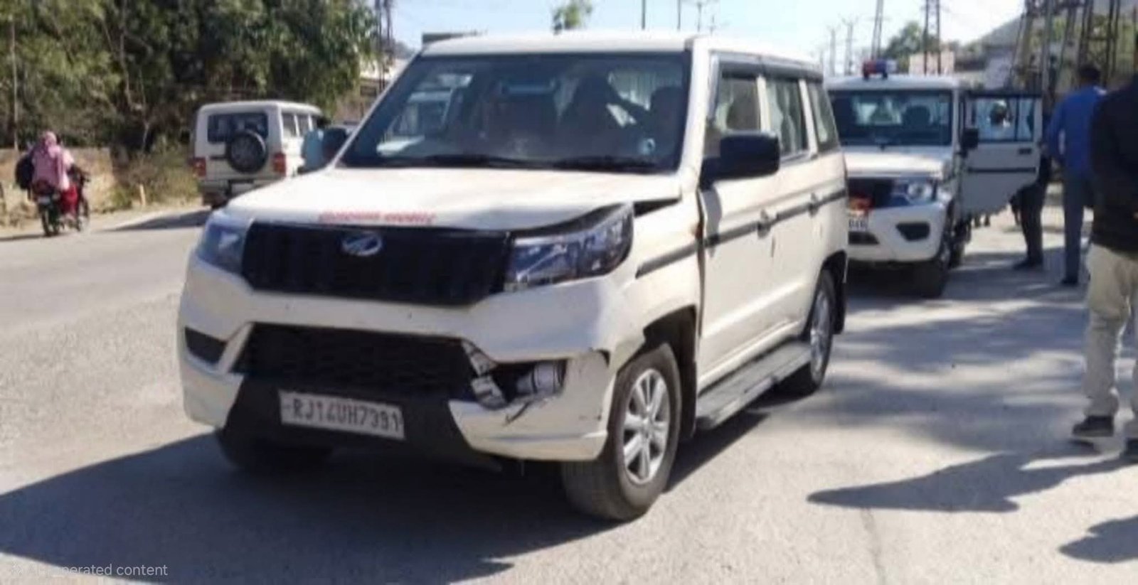 बाल बाल बचे उपमुख्यमंत्री,<br>उदयपुरवाटी घाट में डिप्टी सीएम के काफिले की गाड़ियां भिड़ीं, बड़ा हादसा टला 1 बाल बाल बचे उपमुख्यमंत्री,<br>उदयपुरवाटी घाट में डिप्टी सीएम के काफिले की गाड़ियां भिड़ीं, बड़ा हादसा टला | New India Times