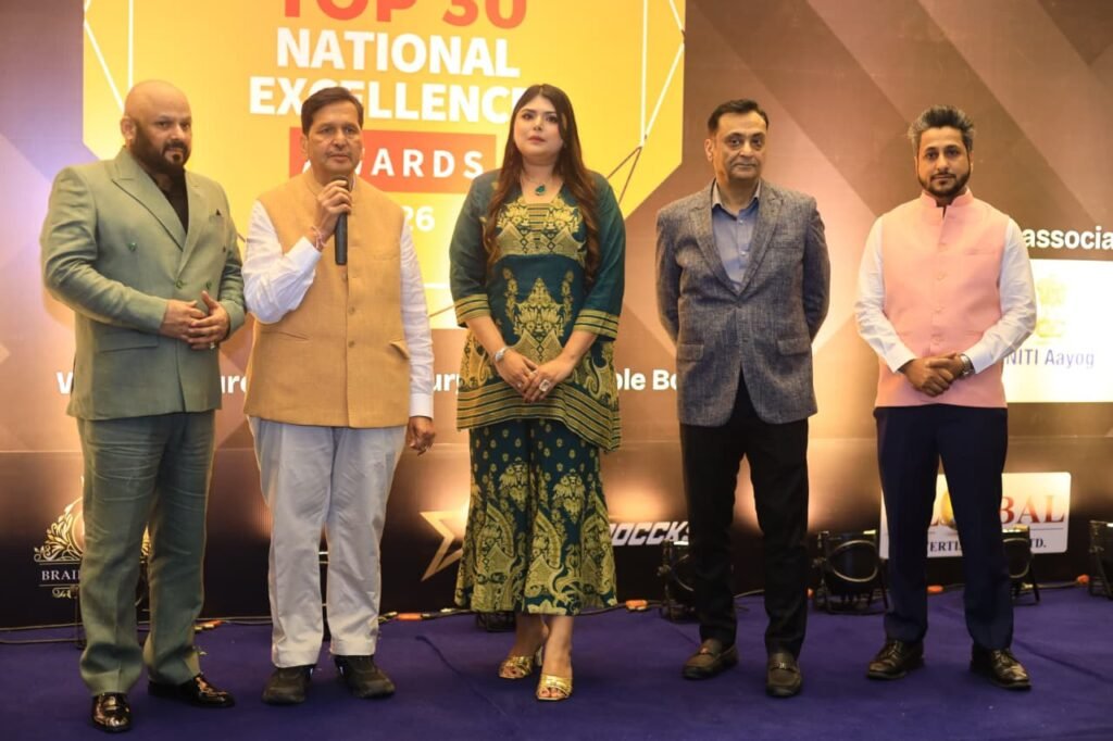 मुंबई में ‘द लीडिंग टॉप 30 नेशनल एक्सीलेंस अवॉर्ड्स 2026’ का भव्य आयोजन, 30 उत्कृष्ट व्यक्तित्व सम्मानित 4 मुंबई में ‘द लीडिंग टॉप 30 नेशनल एक्सीलेंस अवॉर्ड्स 2026’ का भव्य आयोजन, 30 उत्कृष्ट व्यक्तित्व सम्मानित | New India Times