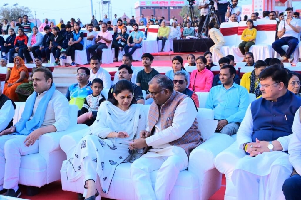 राम के लिए दौड़ी अयोध्या : उपक्रम श्रीराम के मूल्यों से प्रेरित : रक्षा खडसे | New India Times