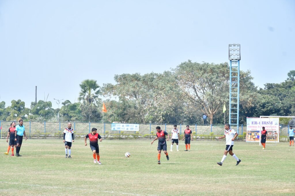 एनटीपीसी कहलगांव में पूर्वी क्षेत्र-1 आईआरएसएम फुटबॉल प्रतियोगिता 2026 का भव्य शुभारंभ | New India Times