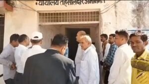 अमानगंज तहसील परिसर में असामाजिक तत्वों का डेरा, अधिवक्ताओं में आक्रोश