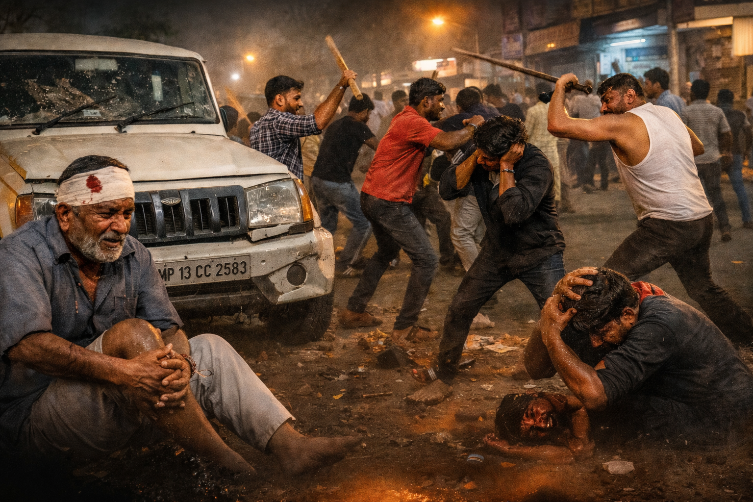 बीनागंज में सड़क हादसे के बाद हिंसक झड़प, बुलेरो चालक और परिजनों में जमकर चले लाठी-डंडे | New India Times