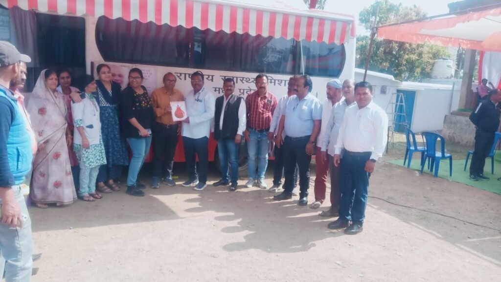 पनारा ग्राम पंचायत में नि:शुल्क रक्तदान शिविर का सफल आयोजन, 34 यूनिट रक्त संग्रहित | New India Times