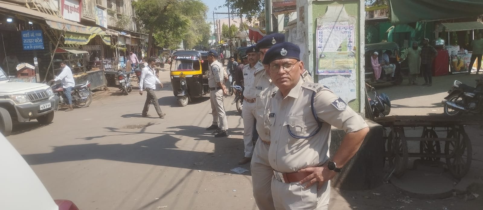 पुलिस की चाक-चौबंद व्यवस्था से बुरहानपुर में होली-धुलेंडी शांतिपूर्ण माहौल में संपन्न | New India Times