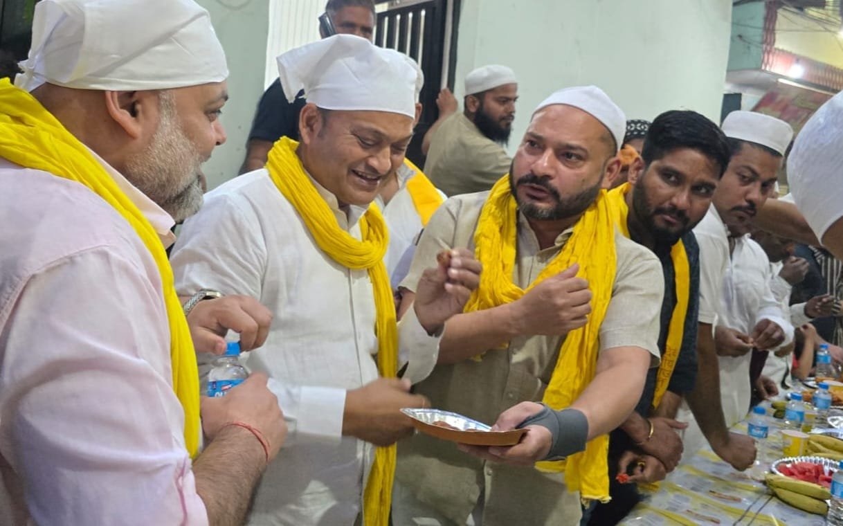 असलतपुरा में रोज़ा इफ्तारी का आयोजन, रवि चौधरी ने दिया आपसी भाईचारे और सौहार्द का संदेश | New India Times