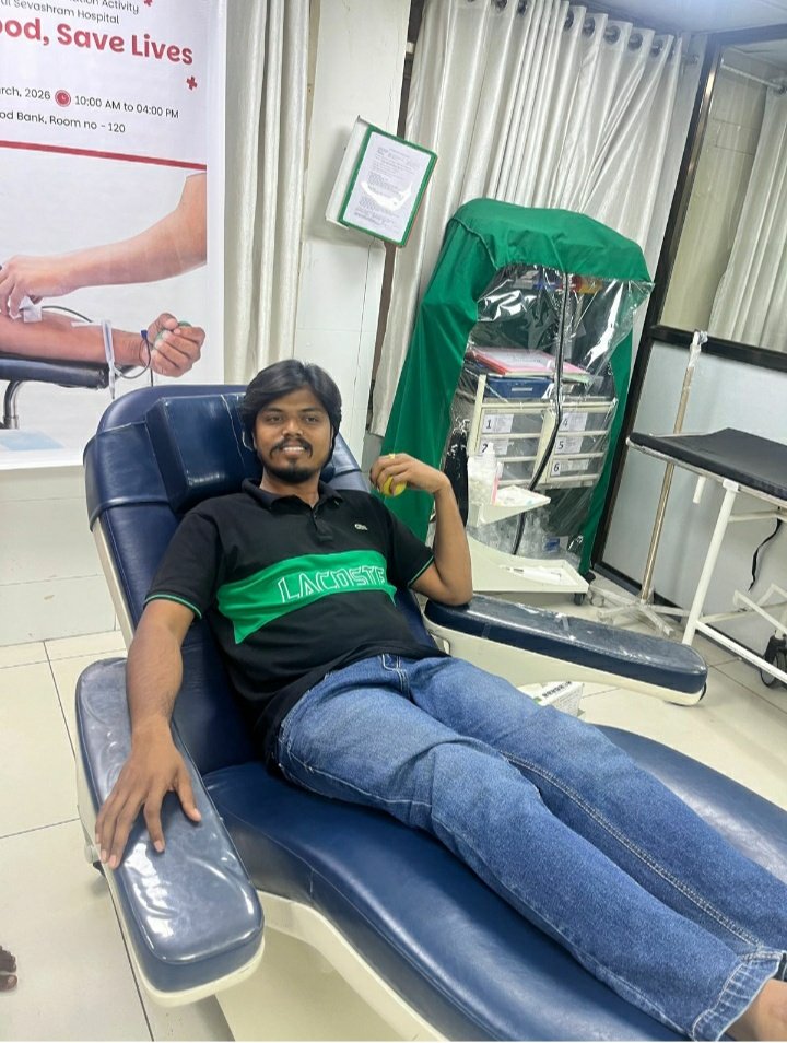 आकस्मिक रक्तदान समिति के पांच युवाओं ने किया महादान, जरूरतमंद मरीजों के लिए रक्तदान कर पेश की मिसाल 2 आकस्मिक रक्तदान समिति के पांच युवाओं ने किया महादान, जरूरतमंद मरीजों के लिए रक्तदान कर पेश की मिसाल | New India Times