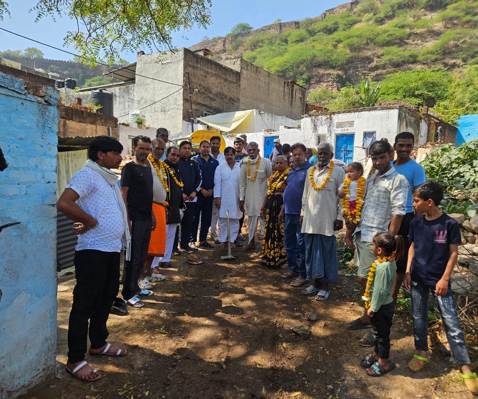 नूरगंज में सीसी रोड व नालियों के निर्माण का भूमिपूजन, क्षेत्रवासियों को मिलेगी राहत | New India Times