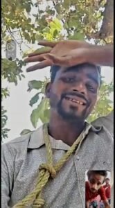 दोस्त को वीडियो कॉल कर फांसी पर झूला युवक,मौत का लाइव वीडियो हुआ वायरल,गैसाबाद थाना क्षेत्र के मोहरई गांव की घटना