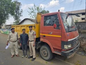 अनूपपुर पुलिस की बड़ी कार्रवाई: अवैध रेत उत्खनन में डग्गी जब्त, चालक गिरफ्तार, संगठित अपराध में केस दर्ज