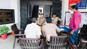 एसपी ने थाना समाधान दिवस पर रामचंद्र मिशन में सुनी शिकायतें