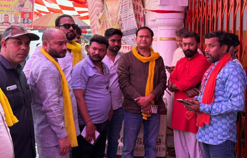 श्री होलिका देवी महारानी मेले में पहुंचे जिला अध्यक्ष रवि चौधरी, माहौल बिगाड़ने की कोशिश को किया नाकाम | New India Times