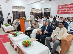 चुनार में आधुनिक न्यायालय भवन का लोकार्पण, न्याय व्यवस्था होगी और सशक्त