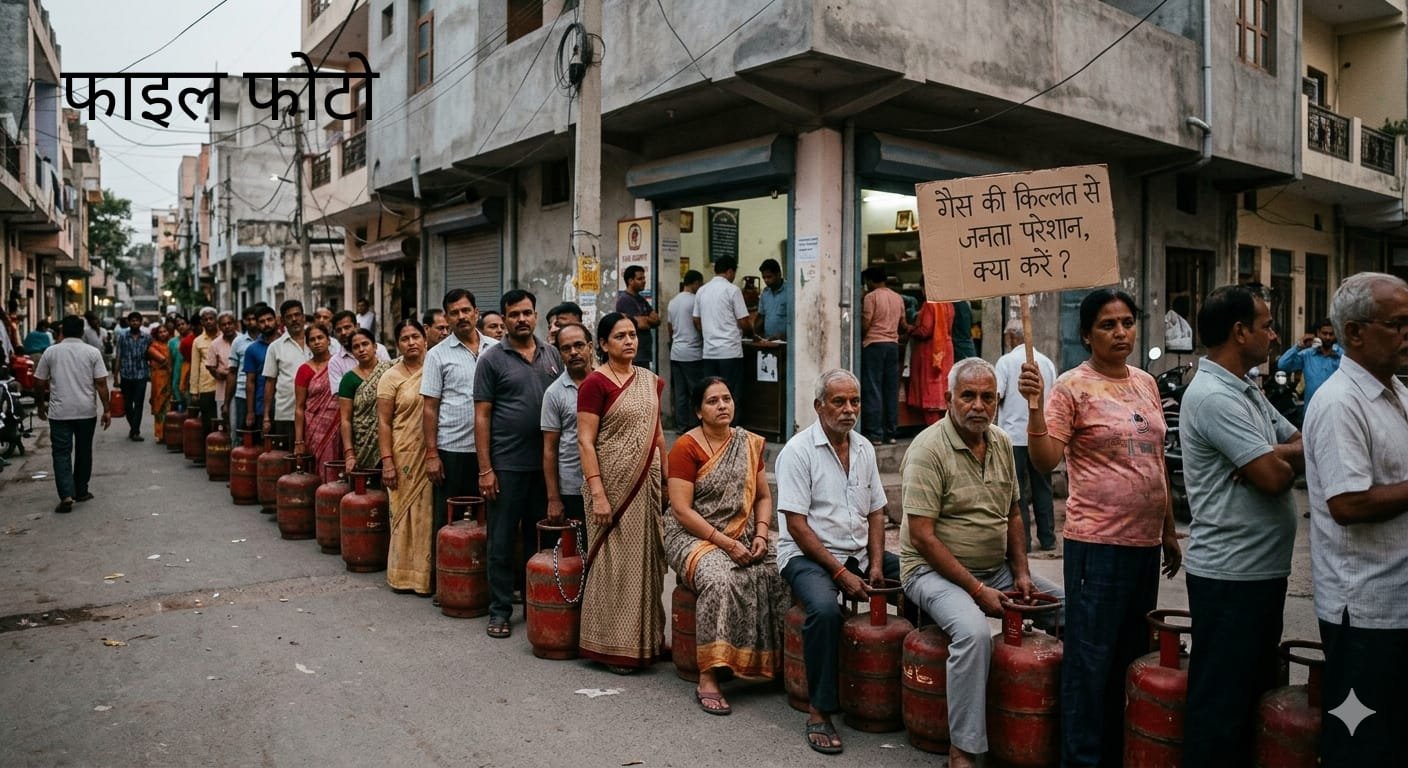 बुकिंग के बाद भी समय पर नहीं मिल रहे गैस सिलेंडर, उपभोक्ता परेशान—कालाबाजारी की आशंका | New India Times