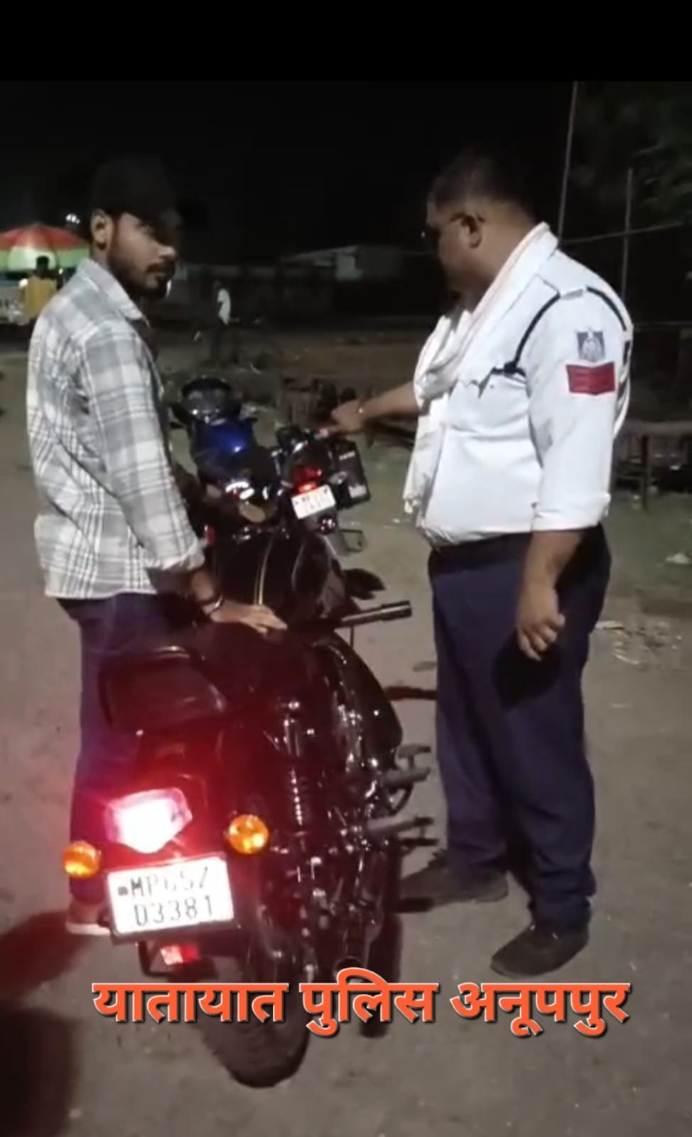 मोडिफाइड साइलेंसर के खिलाफ सख्ती जारी, दूसरे दिन 3 बुलेट वाहनों पर कार्रवाई | New India Times