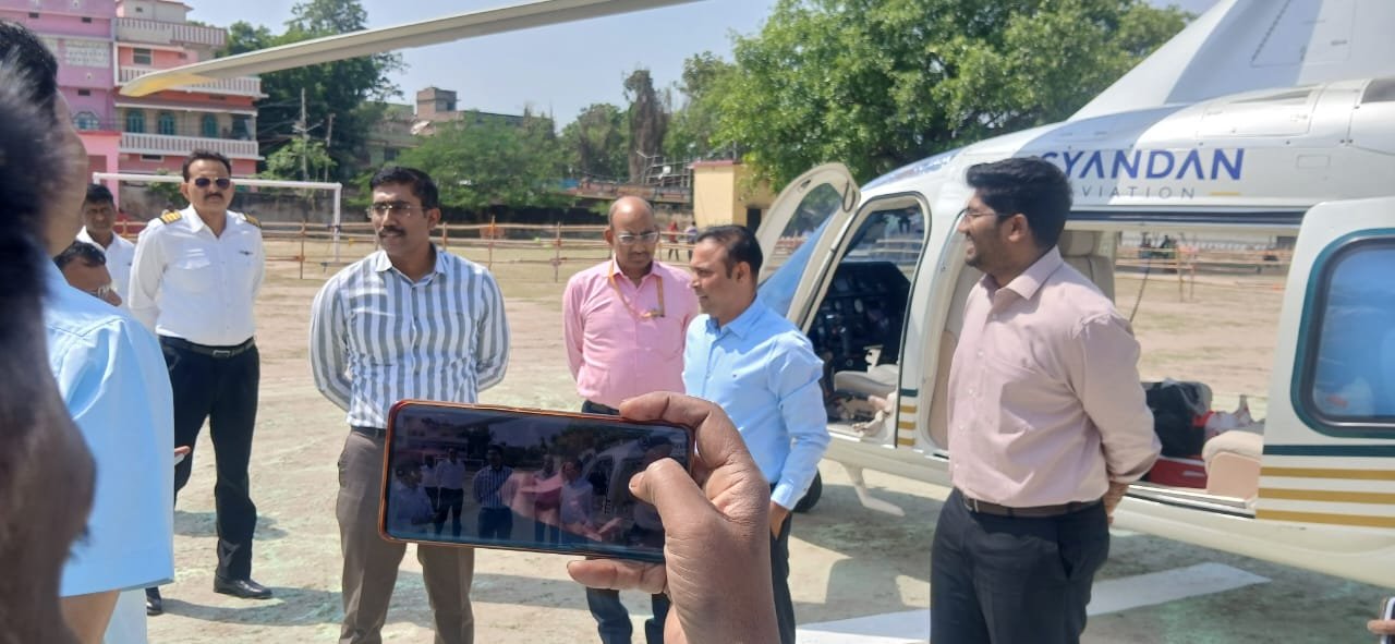 बिहार के मुख्य सचिव प्रत्यय अमृत ने अजगैविनाथ धाम में प्रस्तावित महत्वाकांक्षी योजनाओं का किया हवाई सर्वेक्षण | New India Times