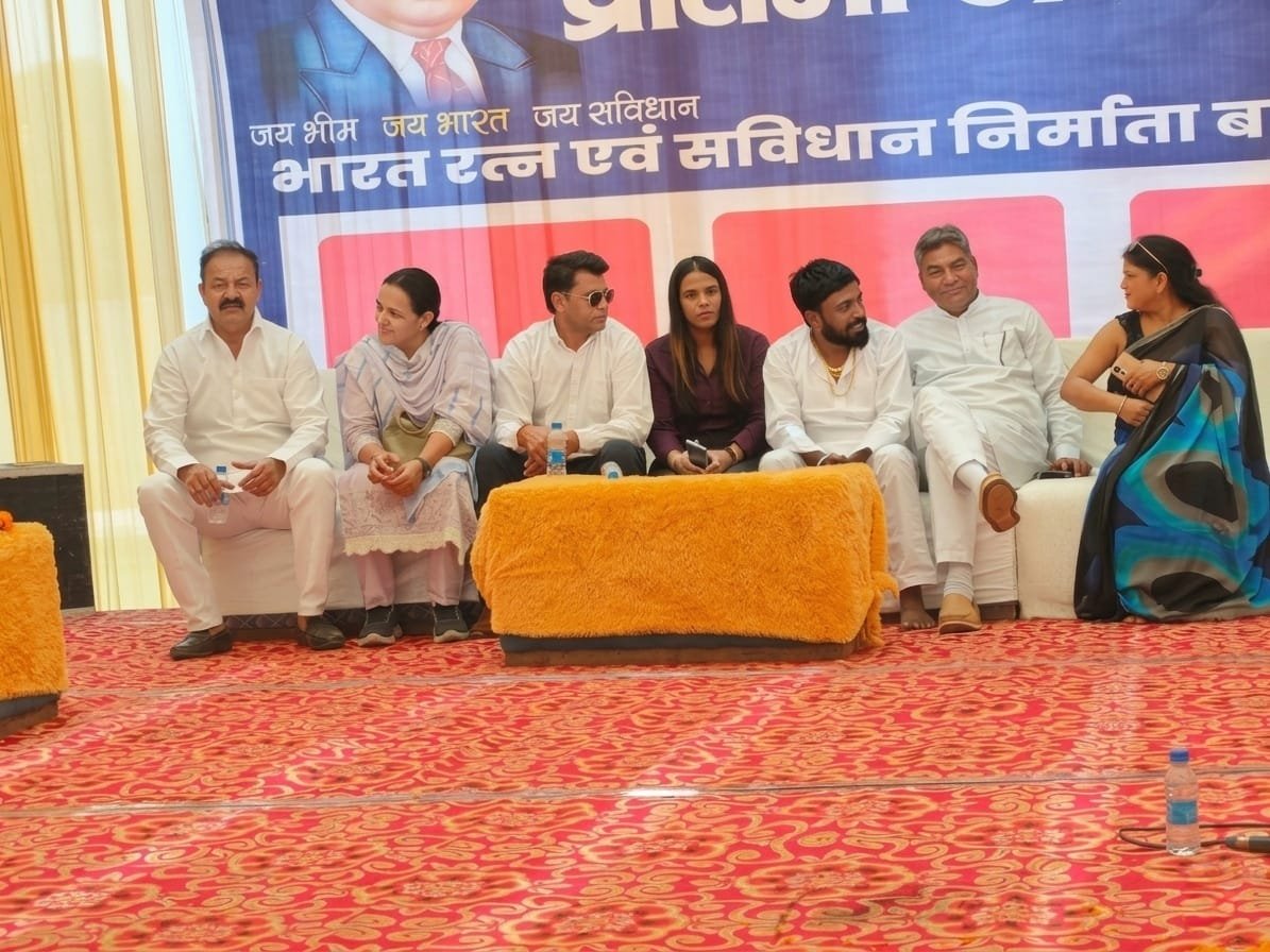 डॉ. अम्बेडकर जयंती पर भीमसेना प्रमुख सतपाल तंवर का तूफानी दौरा, हरियाणा-राजस्थान में दिया भाईचारे का संदेश | New India Times