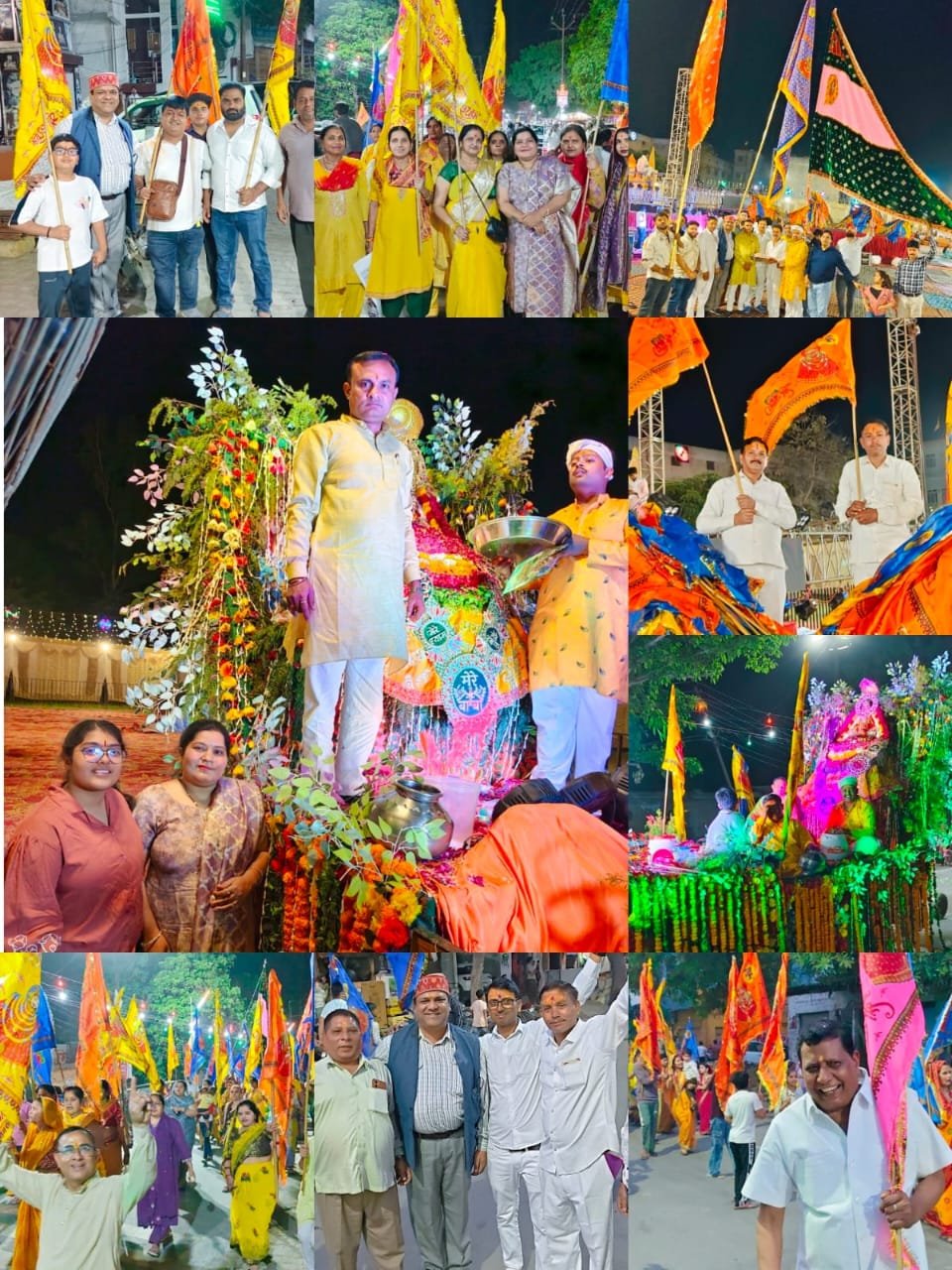 बागपत में श्री खाटू श्याम हरि कीर्तन मंडल ट्रस्ट ने निकाली भव्य निशान यात्रा, श्रद्धालुओं ने किया भव्य स्वागत | New India Times