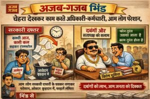 भिंड जिले में “चेहरा देखकर काम” का आरोप: आम नागरिक परेशान, रसूखदारों को मिल रहा फायदा