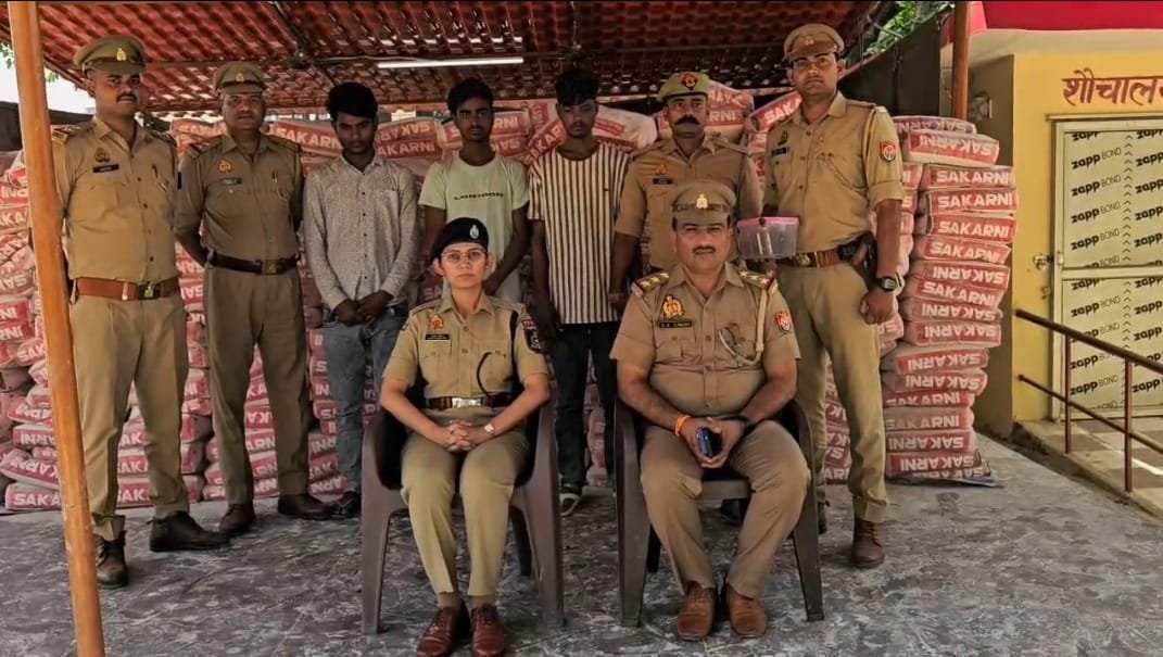 फर्जी कॉल कर ट्रक से 1180 बोरी पीओपी उतरवाने वाले 3 आरोपी गिरफ्तार, पूरा माल बरामद | New India Times