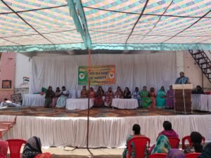 महिला मोर्चा की जन आक्रोश रैली में गूंजे नारे, महिला आरक्षण विधेयक के समर्थन में उतरीं सैकड़ों महिलाएं