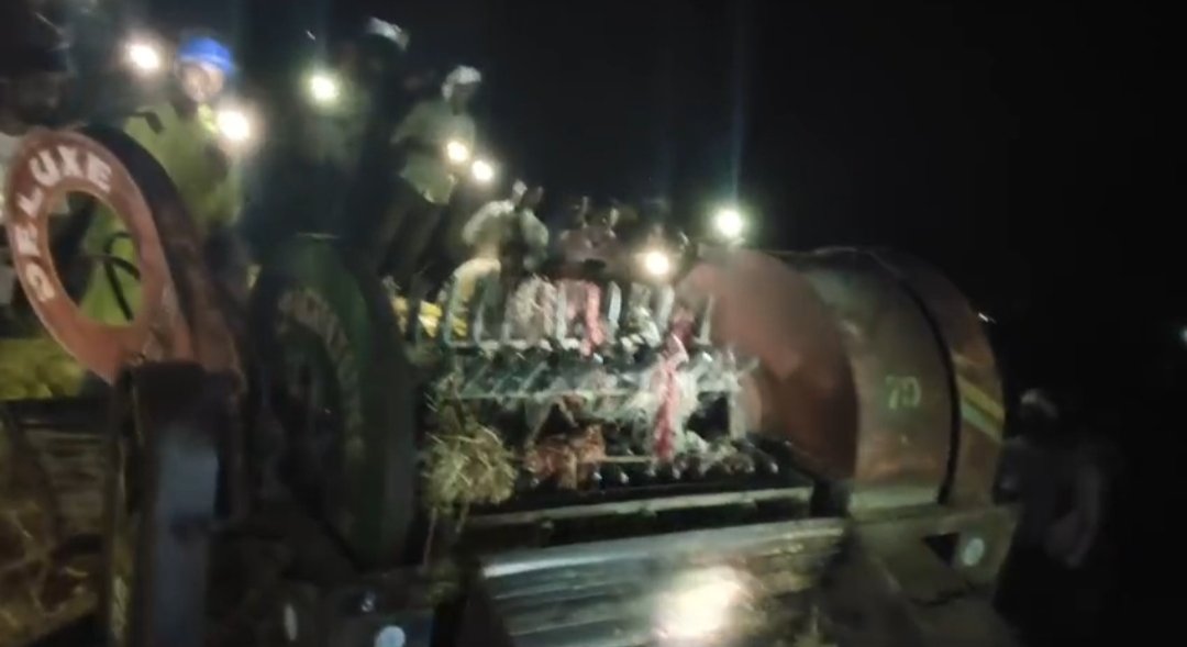 थ्रेसर में फंसकर मजदूर की दर्दनाक मौत, गेहूं की मड़ाई के दौरान हादसा | New India Times