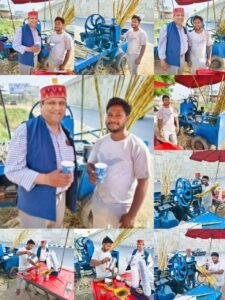 ताजे और शुद्ध गन्ने के जूस से सांकरौद के गोविंदा ने बनाई अलग पहचान