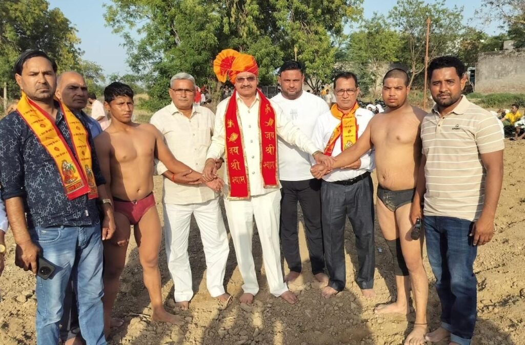 विसावली में विशाल कुश्ती दंगल, हरिओम-संजय का मुकाबला रहा बराबरी पर | New India Times