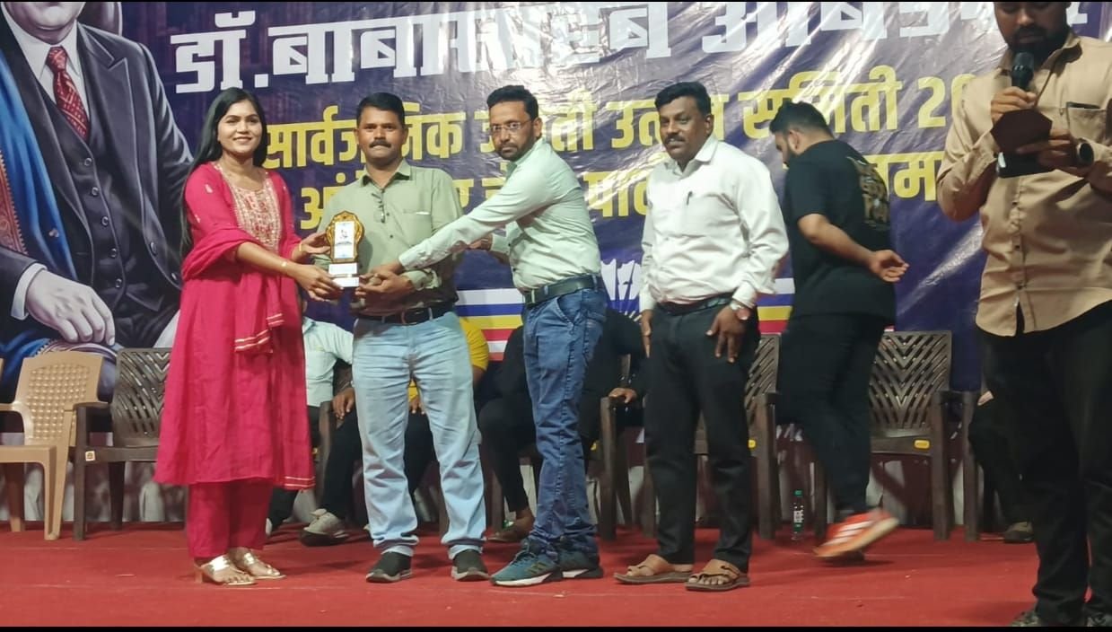 आंबेडकर जयंती गौरव समारोह में पत्रकार विवेक वानखड़े सम्मानित, पाटीपुरा बना सामाजिक जागरूकता का केंद्र | New India Times