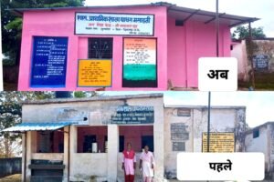 जर्जर स्कूल का हुआ कायाकल्प, नई सूरत देखकर शिक्षक-विद्यार्थी गदगद