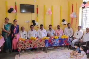 ज्ञानपुरा में आंगनवाड़ी केंद्र भवन का हुआ शुभारंभ