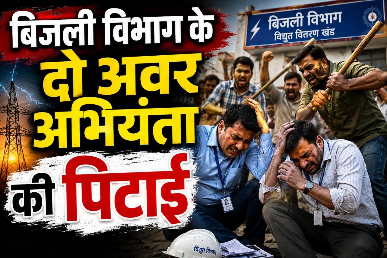 चेकिंग के दौरान दबंगों का हमला, बिजली चोरी पकड़ने गई टीम को दौड़ा-दौड़ाकर पीटा 1 चेकिंग के दौरान दबंगों का हमला, बिजली चोरी पकड़ने गई टीम को दौड़ा-दौड़ाकर पीटा | New India Times