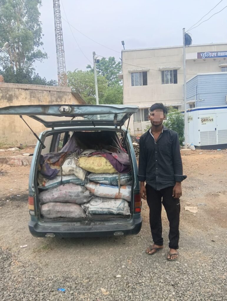 अवैध कोयला परिवहन पर पुलिस की कार्रवाई, दो आरोपी पकड़े गए | New India Times