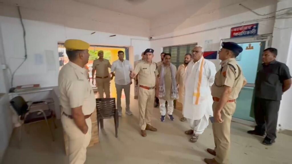 कंचनपुर थाने का प्रभारी मंत्री जवाहर सिंह बेढ़म ने किया औचक निरीक्षण, कानून व्यवस्था पर सख्ती के निर्देश | New India Times