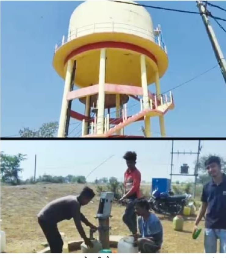 अमानगंज में नल-जल योजना ठप, टंकियां बनी शोपीस, महीनों से बंद है सप्लाई, भीषण गर्मी में पानी के लिए तरस रहे ग्रामीण | New India Times