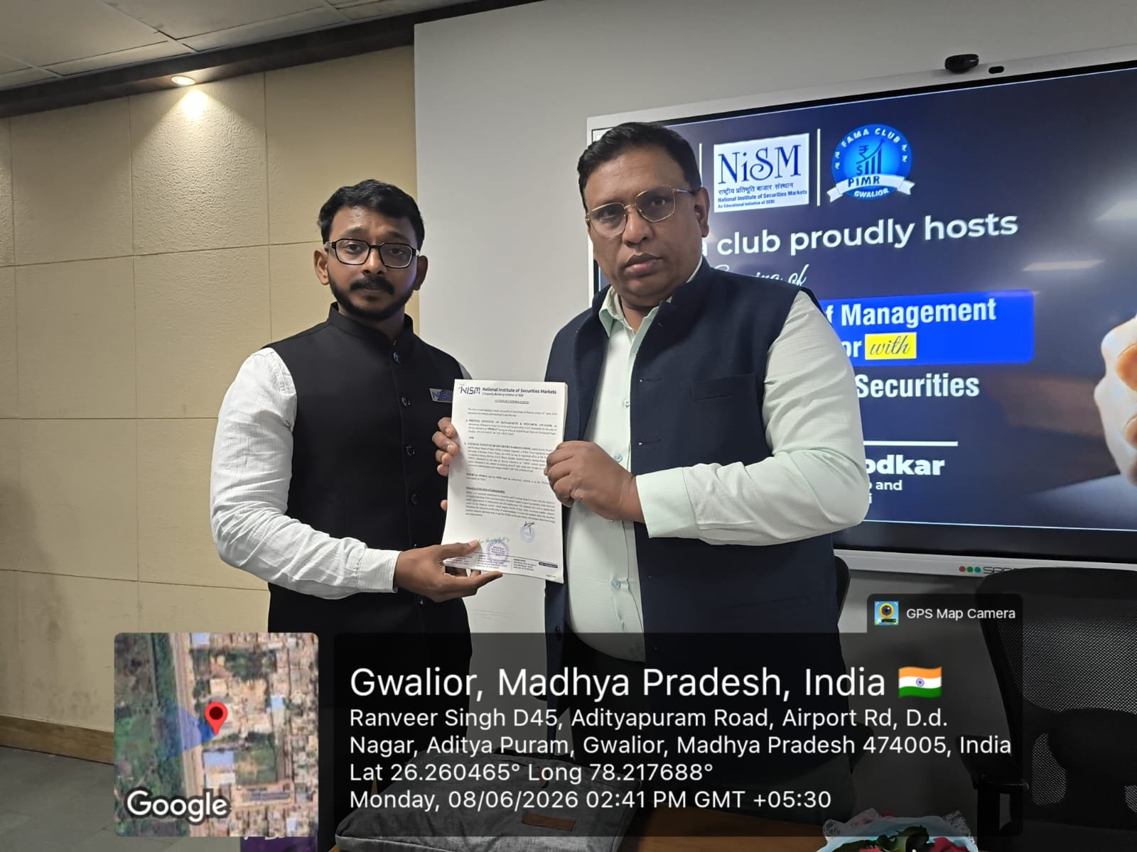 प्रेस्टीज इंस्टीट्यूट और एनआईएसएम के बीच एमओयू, विद्यार्थियों को मिलेगा वित्तीय बाजार का व्यावहारिक प्रशिक्षण | New India Times